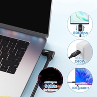 weroyal Multifunctional USB C Cable 80Gbps Data Transfer 240W Fast Charge 16K Monitor for Workstatio