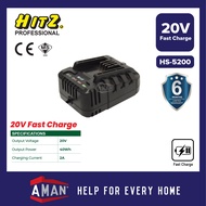HITZ Battery And Fast Charger SIRIM 100% Original 12V 20V 2.0Ah 4.0Ah 5.0Ah For Impact Drill Impact