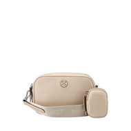 Nine West Avaya Double Zip Camera - Champagne