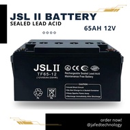 65AH 100AH 12V JSL II Lead Acid Maintenance Free Rechargeable UPS solar Toycar Battery VRLA