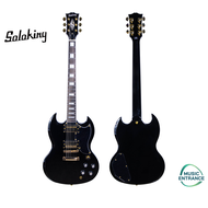 Soloking SG60 in Black Beauty with Gold Hardware กีตาร์ไฟฟ้า กีต้าร์ไฟฟ้า Soloking Black Beauty