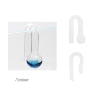 [Fenteer] Transparent Aquarium Crystal Glass CO2 Detector CO2 Concentration Indicator Monitor 2 Size