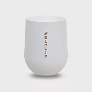 【FUJI-GRACE】外鋼內瓷真空保溫蛋型杯350ml白色