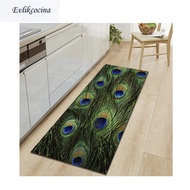 Free Shipping Peacock Artificial Fur Badkamer Bath Mat Door Floor Tapete Banheiro Carpet For Toliet