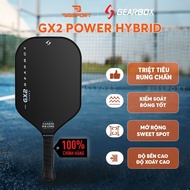 Genuine Pickleball Gearbox GX2 Racket - Hybrid - 16mm - Durable - Super Spin - Comprehensive - Optim