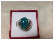 【關西玉石】《印尼藍寶男戒指11》一只6000元