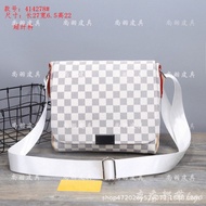 sling bag man sling beg lelaki Foreign Trade Hot Sale Men's All-Match Outing Fashionable Leather Bus