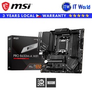MSI PRO B650M-A WiFi 6E Motherboard - mATX / AM5 / DDR5 / PCIe 4.0 / Wi-Fi 6E / BT 5.3 | itw