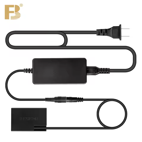 FB LP-E17 Dummy Battery AC Power Adapter Supply Kit for Canon EOS RP EOS R10 EOS 200D 250D 77D 750D 