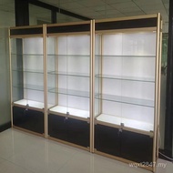 Display Cabinet Display Cabinet Trophy Sample Building Blocks Showcase Exhibition Cabinet Glass Cert