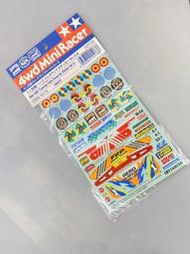 【模王】售完 田宮 原廠 軌道車 貼紙 四驅車 TAMIYA 15173