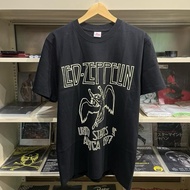 ROCK T SHIRT LED ZEPPELIN - NORTH TOUR 1977 TSHIRT BLACK