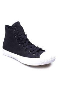 [ลิขสิทธิ์แท้-Authentic] Converse รุ่น CHUCK TAYLOR ALL STAR II HI BLACK / WHITE / NAVY - 121006070B