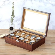 .。Nazheng Watch Products Ebony Wooden Hand Box Watch Storage Box Wooden Box Watch Jewelry Box Watch 