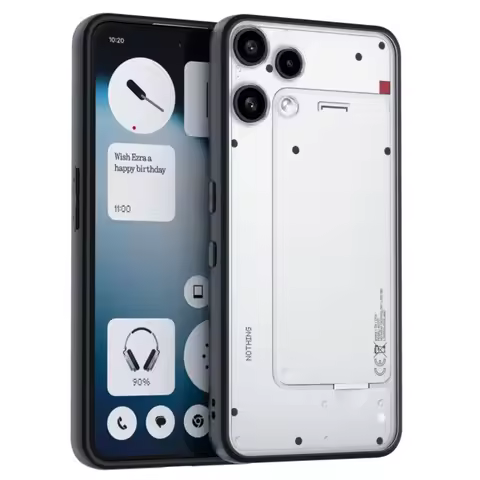 For Nothing Phone 3a Lite TPU Case Nothing Phone 3a Lite 5G Translucent Shockproof Matte PC Back Cov