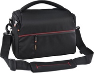 FOSOTO Padded Anti-Shock Camera Shoulder Bag Large Capacity with Tablet Compartment Compatible with 