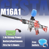 M16A1 Electric Gel Blusters Gun For Adults Toy Gun For Kids Boys 5000 Bullets Outdoor Play