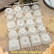 14pcs Mini Pudding Molds MIX | Plastic Silicone Mica Jelly Pudding Agar Ager Pudding Pan Silicone Mo