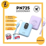 [NEW ] PINENG PN-725PD (10000mAH) Thin, Light & Slim Magnetic Wireless|  22.5W Fast Charging