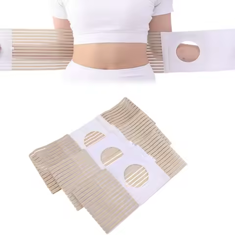1pc Ostomy Hernia Belt Stoma Support Wraps Ostomy Belt Unisex Ostomy Hernia Support Belt Abdominal B