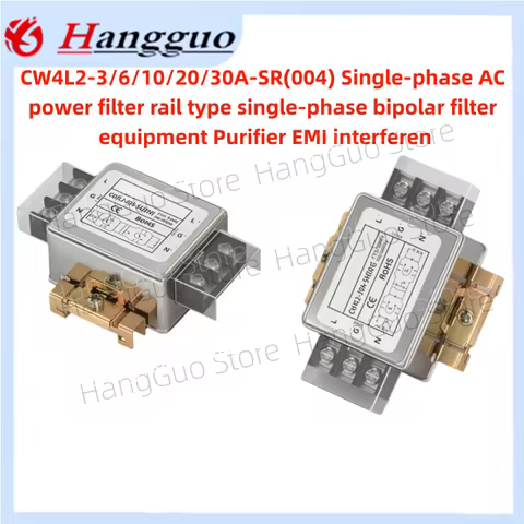Brand new and original CW4L2-3/6/10/20/30A-SR(004) rail type single-phase bipolar filter equipment P