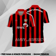 Bayer Leverkusen Retro 2002 Full Printing Football Jersey