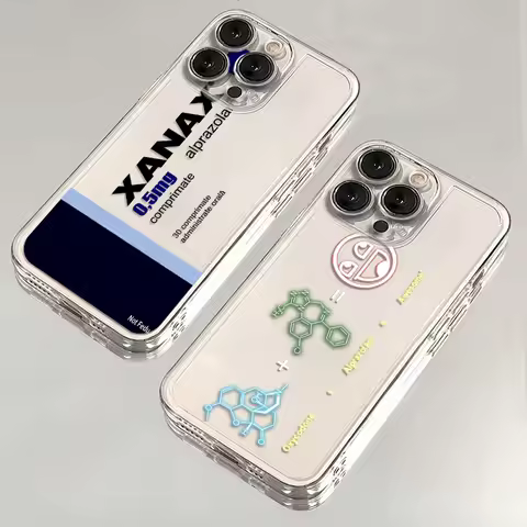 XANAX Chill Pill do Phone Case For Motorola Moto G9 G22 G32 G53 G30 G71 G72 G73 Edge 40 Pro Soft Tra
