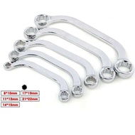 5pcs set C-Type S-Tupe Wrench Spanner Auto Repair Wrench Tool double ring double end head special sh