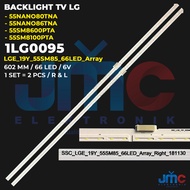 LG 55 Inch TV Backlight 55NANO80TNA 55SM8600PTA 55NANO86TNA 55SM8100PTA