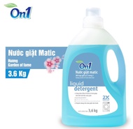 CAN NƯỚC GIẶT XẢ ON1 3.6kg SẠCH KHUẢNKHỬ MÙINGĂN MÙI MỒ HÔI