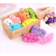 【Customer favorite】 144 Pcs Mini Foam Rose Artificial Flowers Rose Bouquet