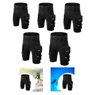 [Almencla21] Scuba Diving Shorts Wetsuit Pants Neoprene with Pockets Thick Diving Pants