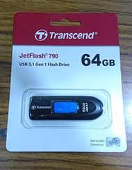 ..點子電腦-北投.790 ◎創見 Transcend JetFlash 790 USB 3.1 64G隨身碟◎485元