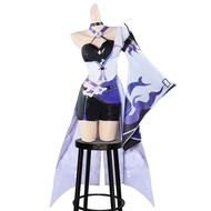 Yy Honkai Game Star Rail Acheron Cosplay Short Skirt Uniform Halloween Carnival Party Anime Perform