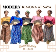 BB2025 Modern Kimona Saya Buwan Ng Wika Costume For Girls Kids To Adult