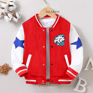 Varsity Jaket Baseball Anak Evos & Bigetron E - Sport Jacket Sweater Anak Laki Laki Perempuan