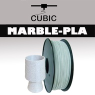 CUBIC Marble PLA Filament, 1.75mm, 1KG/Roll. PLA Marble