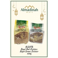 ALGOTA Royal Green & Red Za'atar, Green Thyme Extra / Perencah za'atar arab