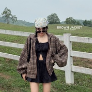 (Jacket) Jacket Long-Sleeved Jacket Woman Korean Style Denim Jacket Woman