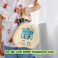 【Trend Front】For JBL LIVE 500BT Headphone Case Cartoon Cute Minnie Headset Earpads Storage Bag Casing Box