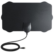 B.S.B 120 Miles TV Antenna 1080P Digital HDTV Indoor TV With Amplifier Signal Booster Penggalak Isya