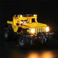 CODYeabricks เข้ากันได้กับ Lego 42122 Jeep Wrangler LED Lighting Mechanical Group Building Block Toy Lighting