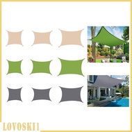[Lovoski1] Rectangle Awning Canopy, Patio Sail Cover, Fabric Awning Shelter for Outdoor