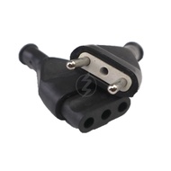10A 2pin NYLON Plug And Socket with High Quality Rubber Cover 250V