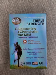 Triple Strength 葡萄糖胺+軟骨素 MSM 60粒