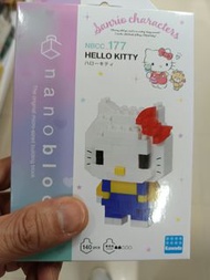 全新 nanoblock hello kitty NBCC 177 另有其他款式：melody, 鬼滅