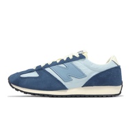 New Balance Casual Shoes 471 Men's Women's Blue White Suede Retro NB [ACS] U471AO-D