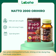 TPBVSK Viên Uống Nattokinase Orihiro 60 Viên Orihiro - ORIHIRO NHẬT BẢN CHÍNH HÃNG