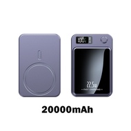 PD 20W Magnetic Power Bank Super 20000mAh Fast Charging Power Bank Portable Wireless Mini Powerbank 