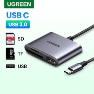 UGREEN Card Reader On-The-Go USB Type C To USB 2.0 SD/TF Card Reader Adapter for SAMSUNG S22 Ultra S